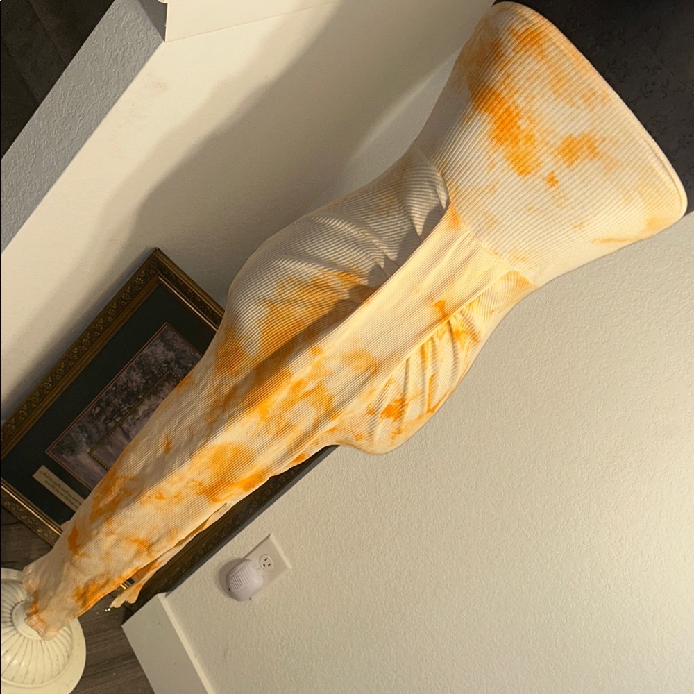 Sherbet Tie-Dye Maxi Dress